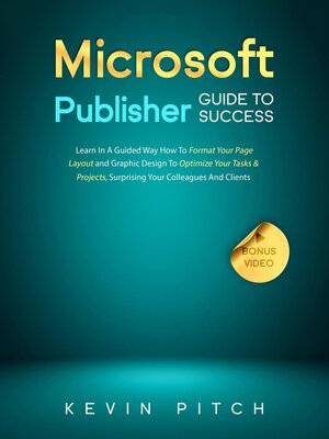 cover image of Microsoft Publisher Guide to Success